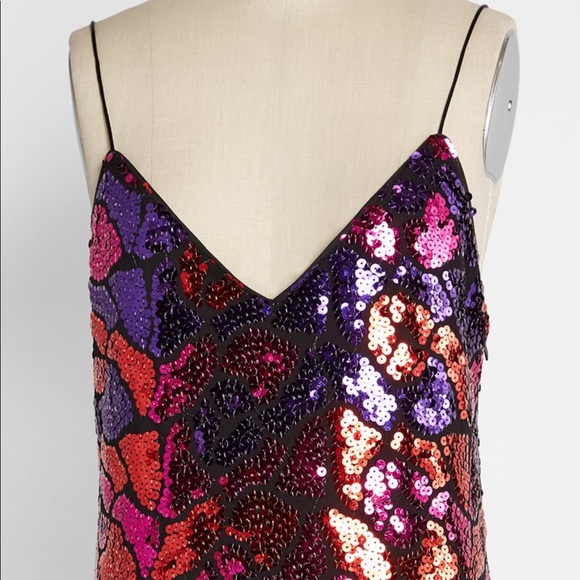 💕✨ ModCloth Sequin For Scale Midi Dress XL - Picture 4 of 8